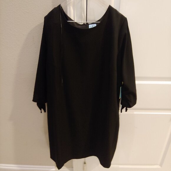 CeCe Dresses & Skirts - CeCe Nordstroms Women's Black Shift Dress Plus Size 22W 3/4 Sleeve NWT